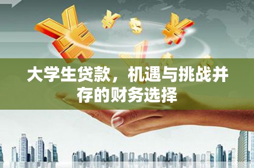 宁明大学生贷款，机遇与挑战并存的财务选择