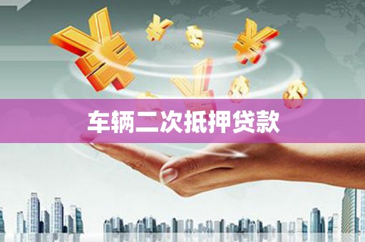 宁明车辆二次抵押贷款