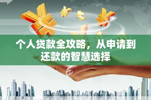 宁明个人贷款全攻略，从申请到还款的智慧选择