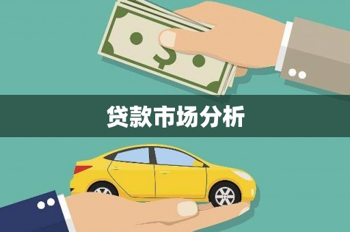 宁明贷款市场分析