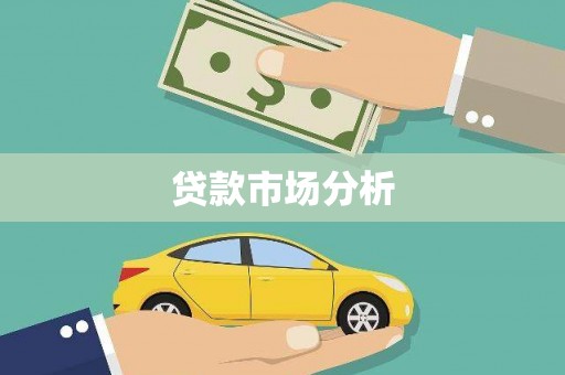 宁明贷款市场分析