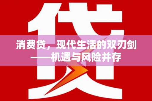 宁明消费贷，现代生活的双刃剑——机遇与风险并存