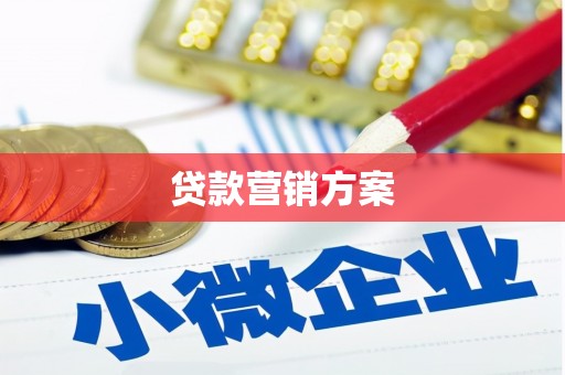 宁明贷款营销方案