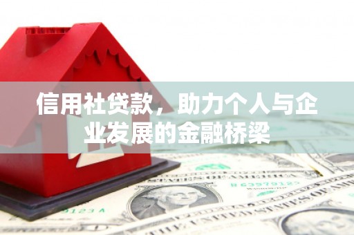 宁明信用社贷款，助力个人与企业发展的金融桥梁