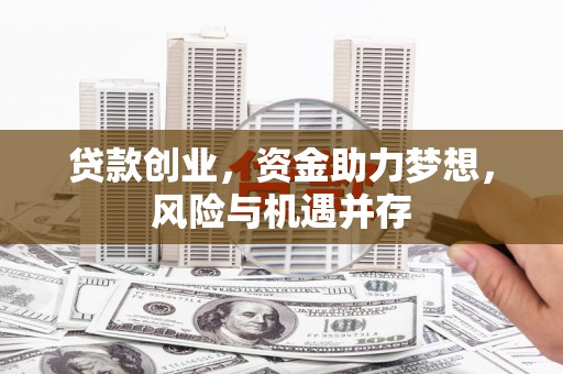 宁明贷款创业，资金助力梦想，风险与机遇并存