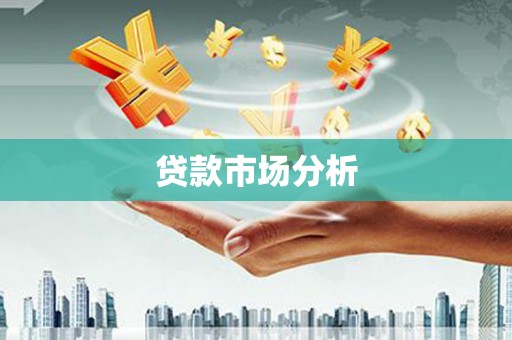 宁明贷款市场分析