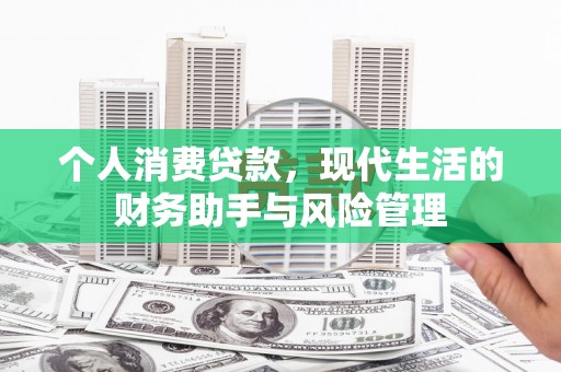 宁明个人消费贷款，现代生活的财务助手与风险管理