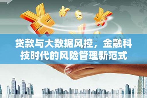 宁明贷款与大数据风控，金融科技时代的风险管理新范式