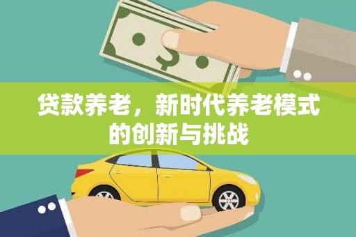 宁明贷款养老，新时代养老模式的创新与挑战
