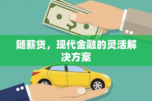 宁明随薪贷，现代金融的灵活解决方案