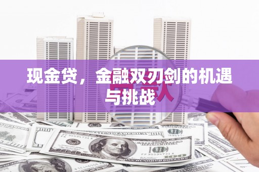 宁明现金贷，金融双刃剑的机遇与挑战