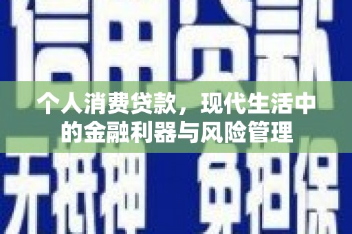 宁明个人消费贷款，现代生活中的金融利器与风险管理