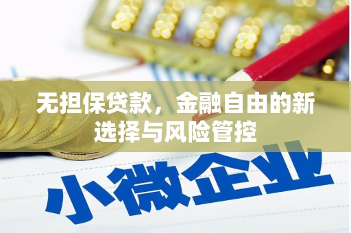 宁明无担保贷款，金融自由的新选择与风险管控
