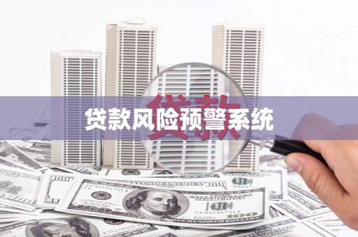 宁明贷款风险预警系统