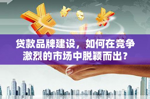 宁明贷款品牌建设，如何在竞争激烈的市场中脱颖而出？