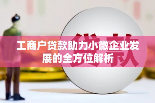 宁明工商户贷款助力小微企业发展的全方位解析