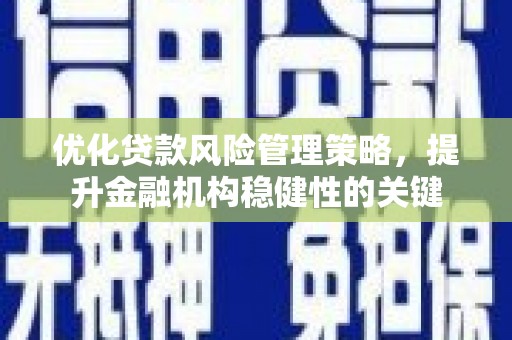 宁明优化贷款风险管理策略，提升金融机构稳健性的关键