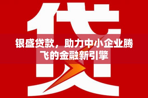 宁明银盛贷款，助力中小企业腾飞的金融新引擎