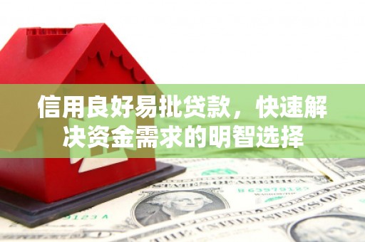 宁明信用良好易批贷款，快速解决资金需求的明智选择
