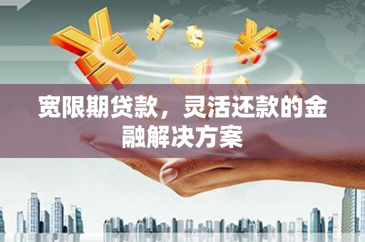 宁明宽限期贷款，灵活还款的金融解决方案
