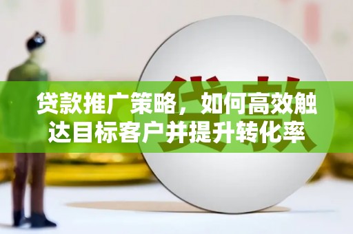 宁明贷款推广策略，如何高效触达目标客户并提升转化率