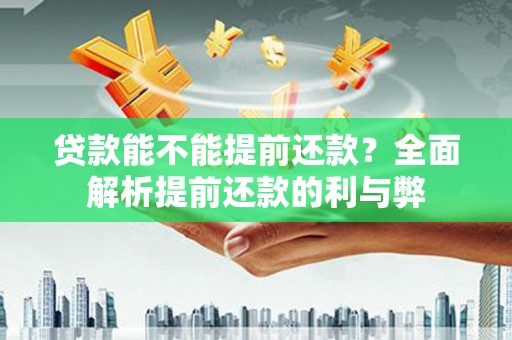 宁明贷款能不能提前还款？全面解析提前还款的利与弊