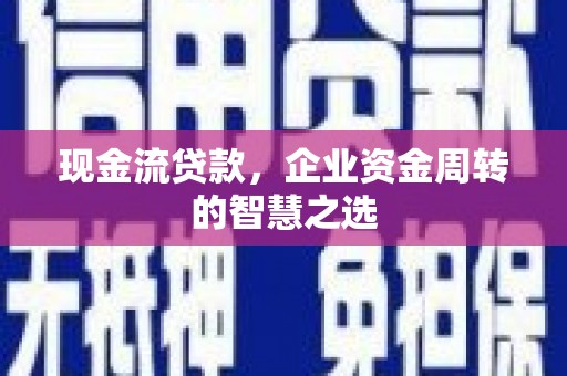 宁明现金流贷款，企业资金周转的智慧之选