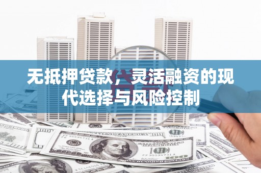 宁明无抵押贷款，灵活融资的现代选择与风险控制