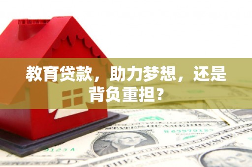 宁明教育贷款，助力梦想，还是背负重担？
