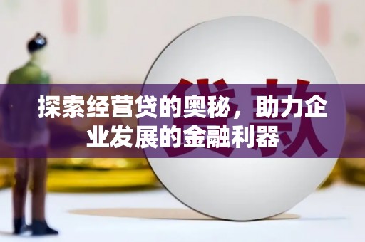 宁明探索经营贷的奥秘，助力企业发展的金融利器