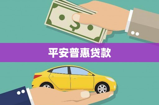 宁明平安普惠贷款