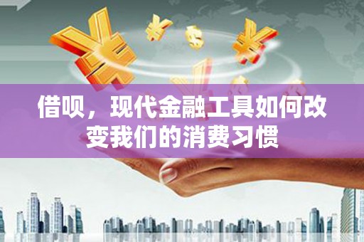 宁明借呗，现代金融工具如何改变我们的消费习惯