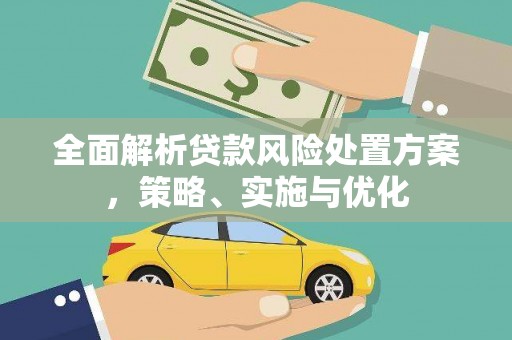 宁明全面解析贷款风险处置方案，策略、实施与优化
