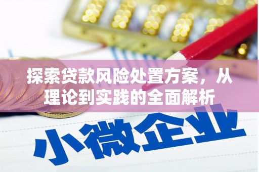 宁明探索贷款风险处置方案，从理论到实践的全面解析