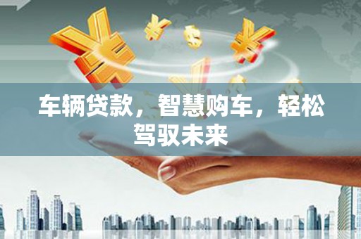 宁明车辆贷款，智慧购车，轻松驾驭未来