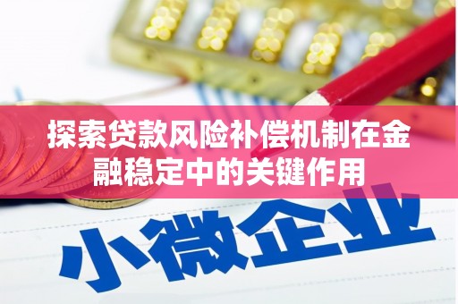 宁明探索贷款风险补偿机制在金融稳定中的关键作用