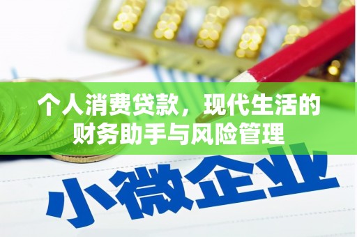 宁明个人消费贷款，现代生活的财务助手与风险管理