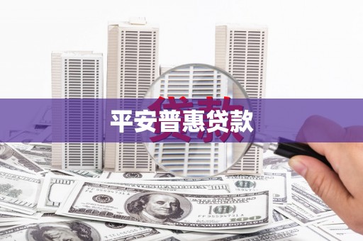 宁明平安普惠贷款