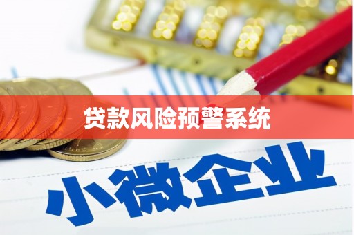 宁明贷款风险预警系统