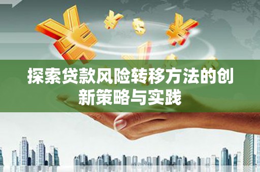 宁明探索贷款风险转移方法的创新策略与实践